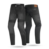 R-TECH VAQUERO VALENCIA CE Motocicleta Calças ganga preta 34L
